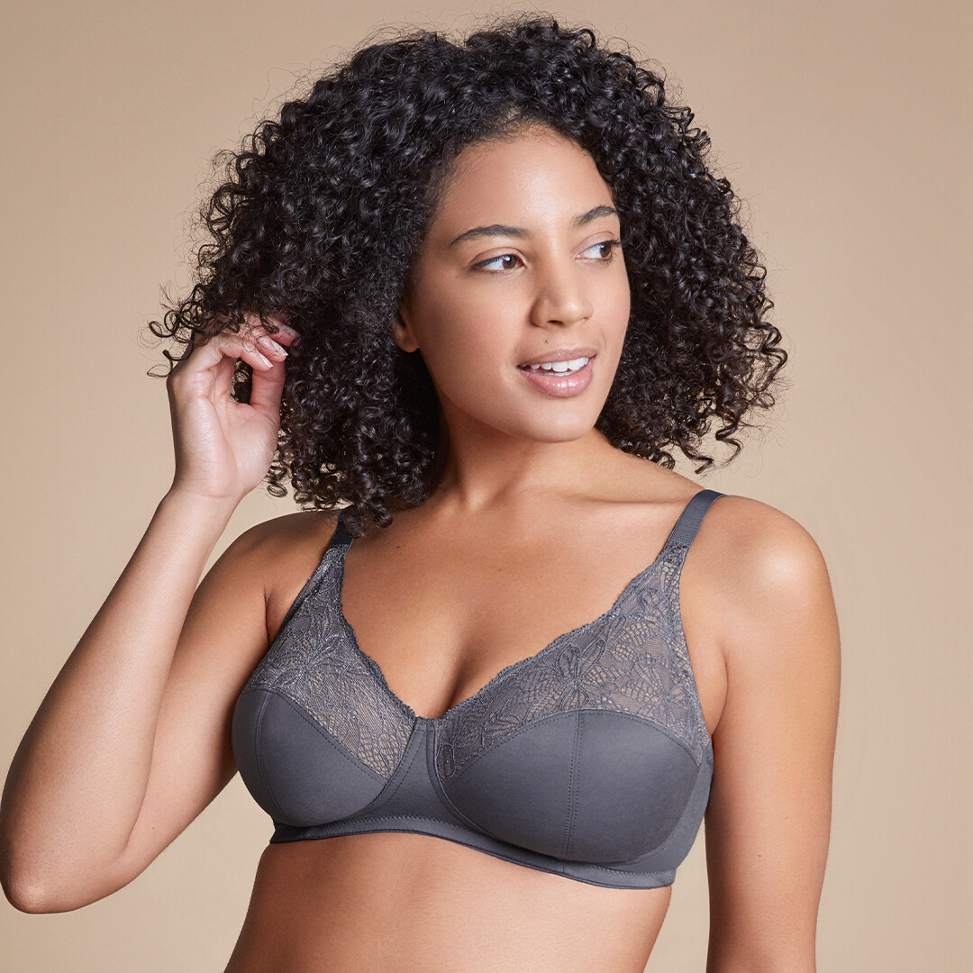 Joely is a non-wired bra made with super soft fabric and beautiful lace  making it an ultra-comfy bra Comfort Bras