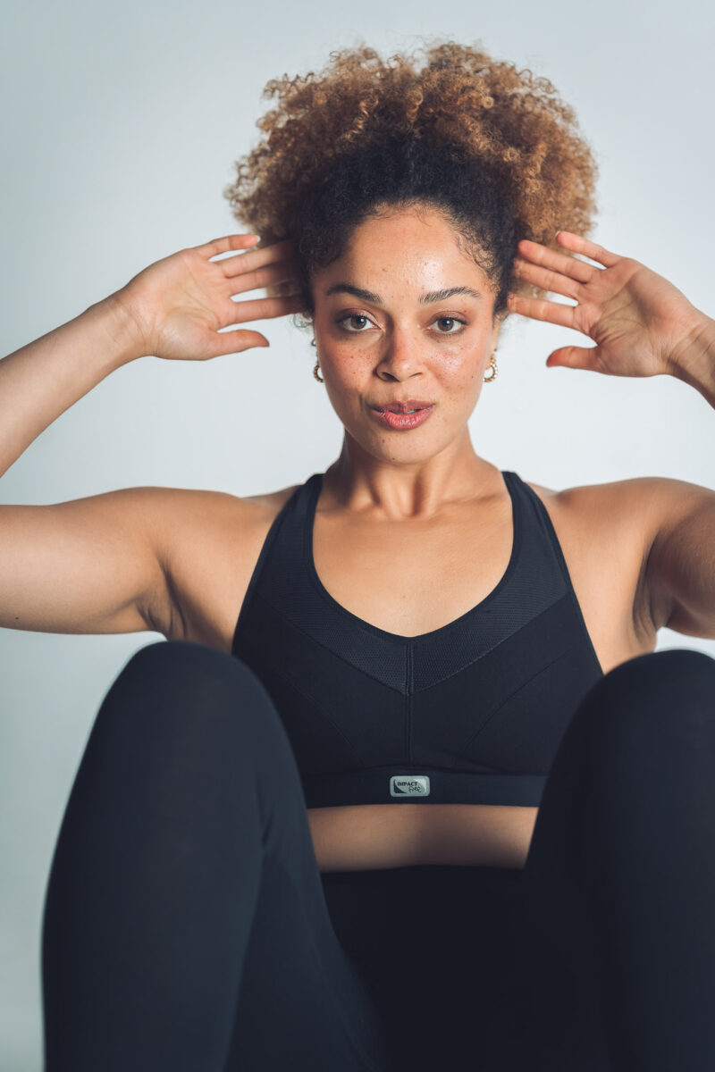 Adjustable Fit Petite Cotton Sports Bras for workouts
