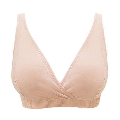 Front Mia Non-Padded Organic Cotton Bra